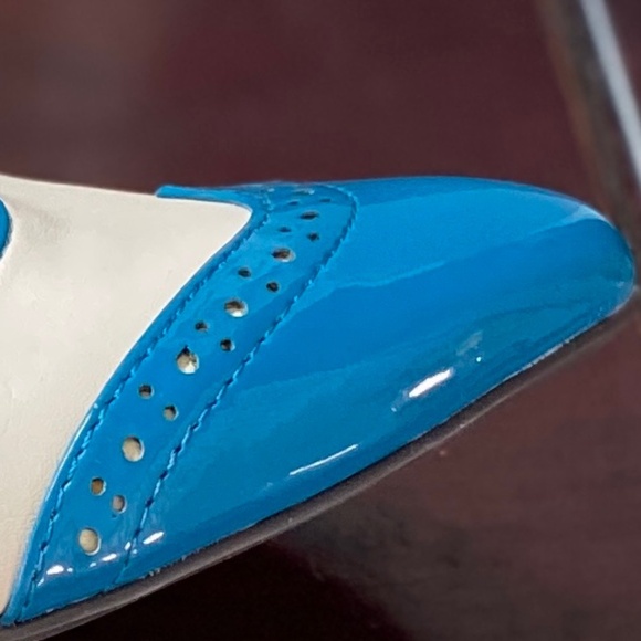 Vintage Inspired Patten Leather Baby Jane Shoes sz.8 - Picture 9 of 10